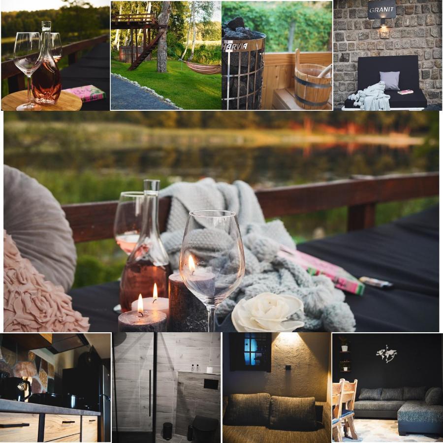 Ferienwohnung Domki Loft Park Skape Exterior foto
